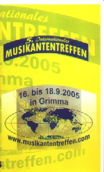 VHS "5. Internationales Musikantentreffen Grimma" - 2015