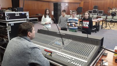 unser Nachwuchs ist sehr an der Technik interessiert